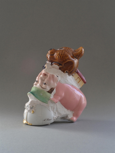 Ex-local (Pig, bear, face, house with handle), 2016