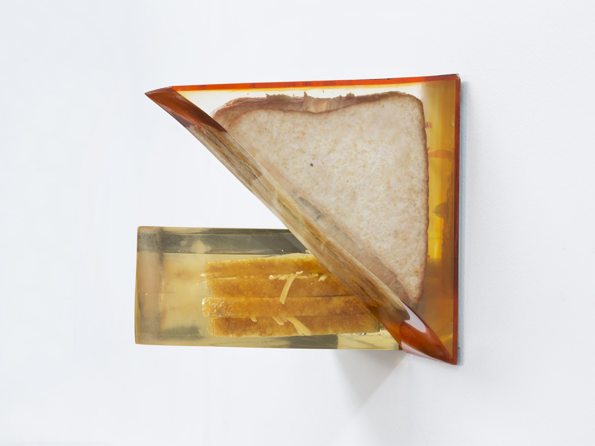 Sandwich, pizza, resin, sculpture, art, contemporary art, Alex Frost, Artist, Salford, Coventry, London, Glasgow