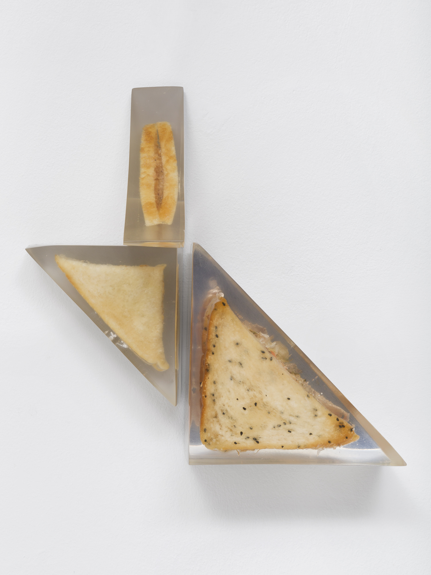 Sandwich, pizza, resin, sculpture, art, contemporary art, Alex Frost, Artist, Salford, Coventry, London, Glasgow